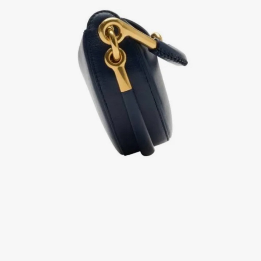 Burberry Bridle Leather Crossbody
Navy Mini Bag with Gold Accents - Picture 5 of 5